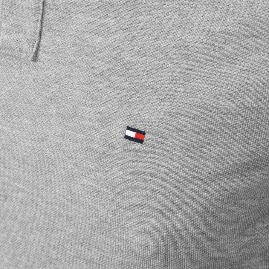 Alternative Image for ProductTommy Hilfiger Tipped Slim Fit Polo T Shirt Grey3